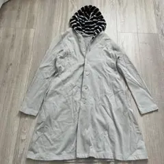 CRESCENT DUO グレー コート　綿100%