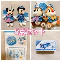 新品タグ付】ディズニー ぬいもーず 5体セット プリンセス まとめ売り 