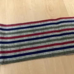 縞模様 やや短めの半幅帯