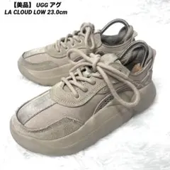 【美品】 UGG アグ LA CLOUD LOW スニーカー 23.0cm