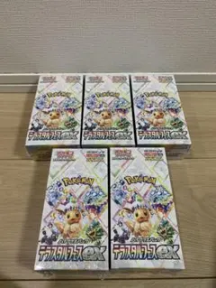 シュリンク付きポケモンカードテラスタルフェスex 5BOX