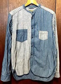 Nigel Cabourn ストライプシャツ サイズ50 新品未使用のサムネイル