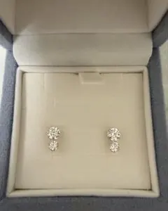 【新品・未使用】ジュエリーTSUTSUMI K10イエローゴールド ピアス