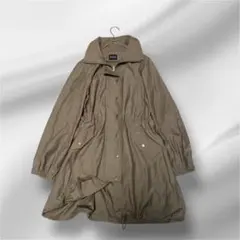 大きいサイズ！ディノス/RULE/ミリタリーコート　アジャスター付き