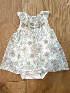 petit main 花柄ワンピース 80cmのサムネイル