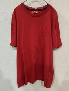 Ferrari Puma Tシャツ　PUMA フェラーリ レッド 半袖 メンズ