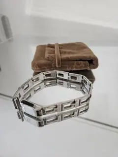 gucci g rink bracelet silver 925 square - メルカリ