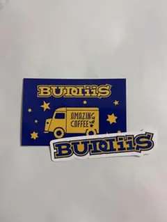 BUDDiiS AMAZING COFFEE ステッカー2枚セット