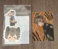 ツイステ　ブレイジングジュエル　オーロラカード ラギー　シール　セガ