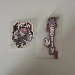 CR Selly ネームチャーム ステッカー 一番くじ DMMスクラッチ