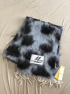 MARNI モヘア ボーダーマフラー バラクラバ - メルカリ