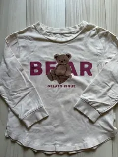 GELATO PIQUE キッズ 長袖カットソー BEAR 110-120cm