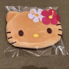 ハローキティ　顔型ポーチ　1番くじ　当たりくじ日焼けキティ サンリオくじ ポーチ