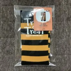 【ラスト１点】スリーコインズ かかとなしボーダーソックス オレンジ 9～18cm
