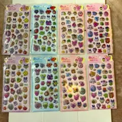 【新品未開封】たまごっち ぷくぷくシール 3D立体ステッカー 2セット8枚