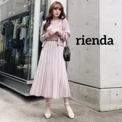 1340 rienda ベーシックニットショートカーデのサムネイル
