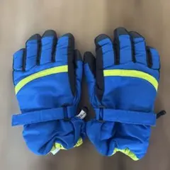 スキー・スノーボード用グローブ 青と黄色