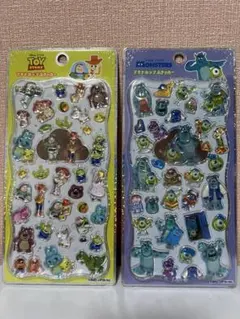 【正規品】プチドロップステッカー ディズニー　トイストーリー　モンスターズインク