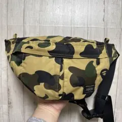 A BATHING APE × PORTER ウエストバッグ ボディバッグ - メルカリ