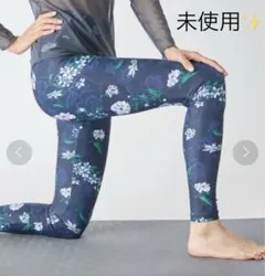 チャコット レギンス M 花柄 スパッツ ヨガウェア ダンス フラワーのサムネイル