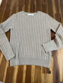 【URBAN RESEARCH】リブニット（アーバンリサーチ ベージュ ニット