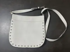 kate spade ケイトスペード 白 ホワイト レザーショルダーバッグ