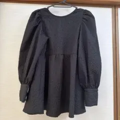 prose verse　フラワージャガードペプラムブラウス