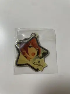 あんさんぶるスターズ あんスタ 朱桜司 星 ボールチェーン メタル キーホルダー