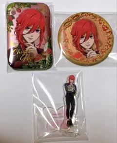 ブルーロック 千切豹馬 缶バッジ スクエア缶バッジ ミニミニアクリルスタンド