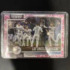 topps ロサンゼルス・ドジャース 桜パラレル 52/99