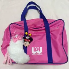 ワッぺ スクバ ピンク 旧ワッペ スクールバッグ