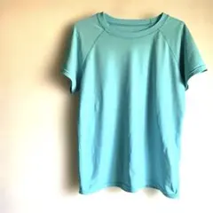 スポーツ好き　Poroka 水色 ラグランスリーブ Tシャツ
