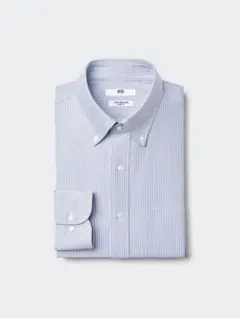 UNIQLO スーパーノンアイロン　ボタンダウン　ジャージースリムシャツ　現行品