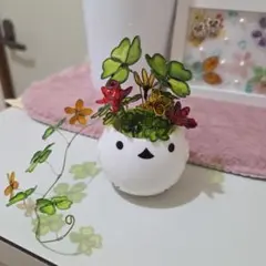 くるみさま専用アメリカンフラワー四つ葉のクローバー