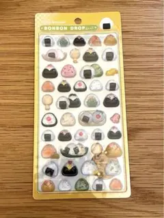 【正規品】ボンボンドロップシール 和柄 おにぎり