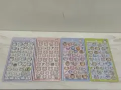 サンスター文具　ボンボンドロップシール　ちいかわ　4点セット