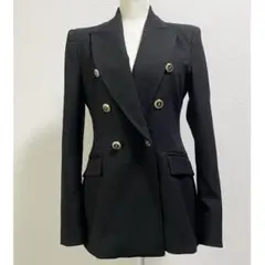 ZARA ザラ ダブルブレスト仕様タイトフィットブレザー