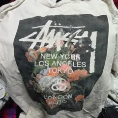 Stussy フラワープリント Tシャツ M中古訳あり