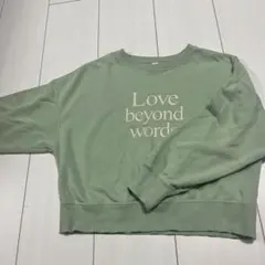 Hi ロゴ入り スウェット トレーナー