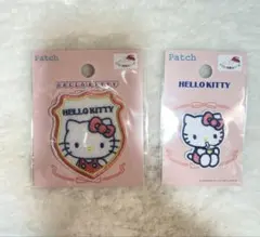 サンリオ　ハローキティ　ワッペンシール