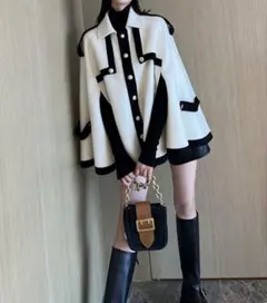 秋冬対応✭ヘップバーン風コート★オーバーサイズ✭デートや女子会に最適