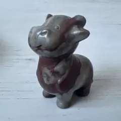 天然石　うし　茶色のしましまジェイドのサムネイル