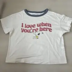 ユニクロ　PEANUTS スヌーピー Tシャツ 110サイズ