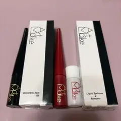 アートメイク セラムアイライナー BK 一本と眉墨リムーバーセット