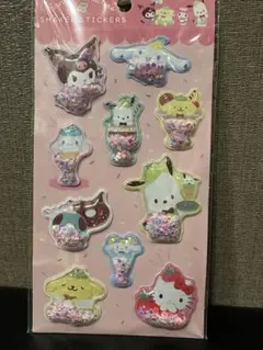 Sanrio Characters シェイカーステッカー シールのサムネイル