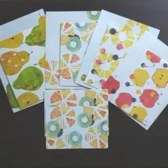 フルーツレターセットおすそ分け（大きさいろいろ）