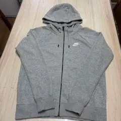 NIKE フルジップ パーカー レディース　M グレー