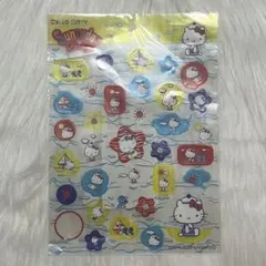 HelloKitty ハローキティ キティ シール 2005 平成レトロ 当時物