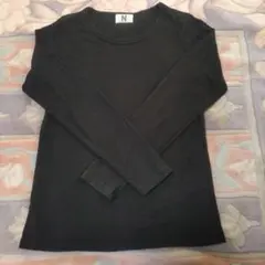 N ブラック 長袖Tシャツ