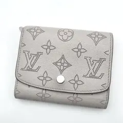 ［美品］ICチップ内蔵 LOUIS VUITTON マヒナレザー 二つ折り財布